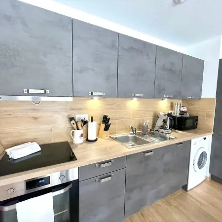 アパート Magnifique 2 Pieces, Equipe, Terrasse Privee *