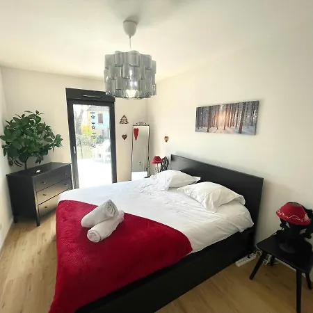 Magnifique 2 Pieces, Equipe, Terrasse Privee 公寓 科尔马